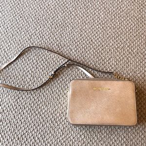 Rose gold Michael Kors Purse
